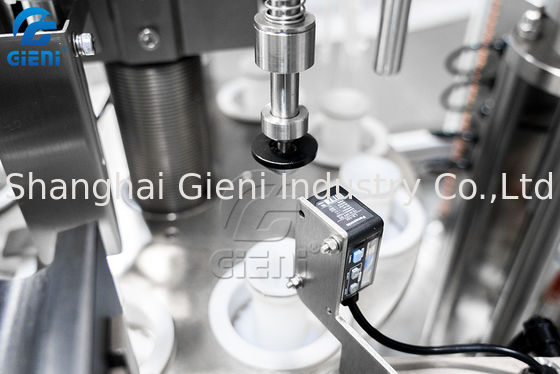 SUS316L 2400pcs/H Water Circulation Cosmetic Tube Filling Machine