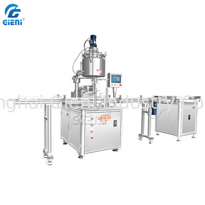 45pcs/Min 100ml Concealer Cream Cosmetic Filling Machine With Nozzle Lifting