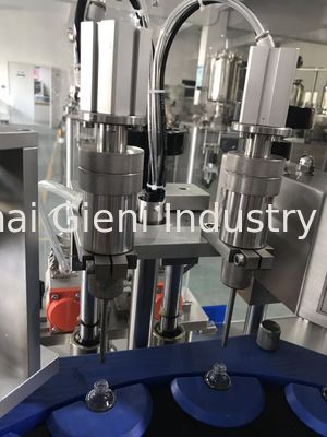 45pcs/Min Nail Polish Filling Capping Machine With 2 Nozzles