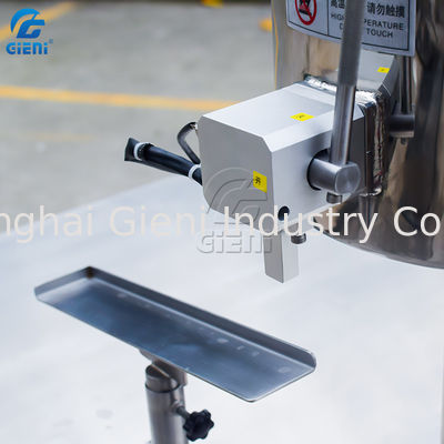SUS316L Hand Pour  Lip Balm Filling Machine With 20L Heating Mixing Tank