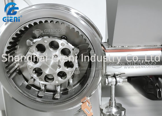 Screw Type Cosmetic Powder Press Machine , Brittle Powder Grinding Pulverizer Machine