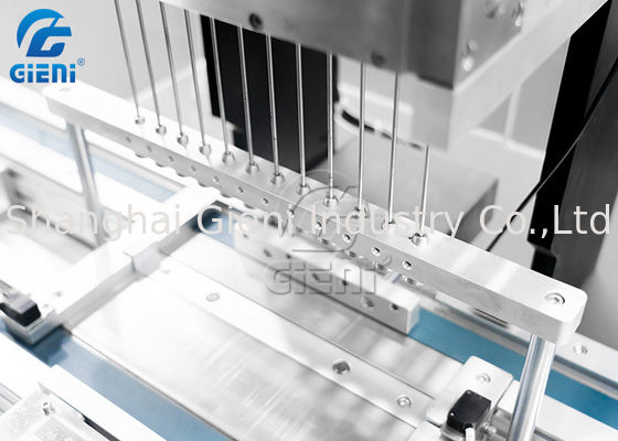 SUS304 12 Nozzles Mascara Filler Motor Driven Piston Filling