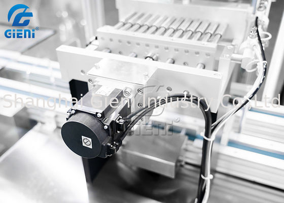 SUS304 12 Nozzles Mascara Filler Motor Driven Piston Filling