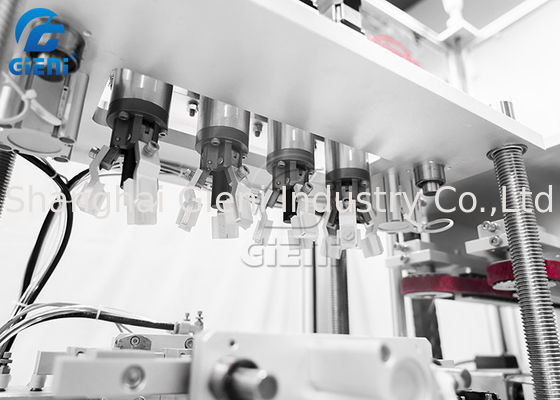 SUS304 12 Nozzles Mascara Filler Motor Driven Piston Filling