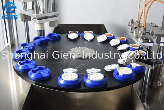 15L Rotary Type Air Cushion Automatic Cream Filling Machine