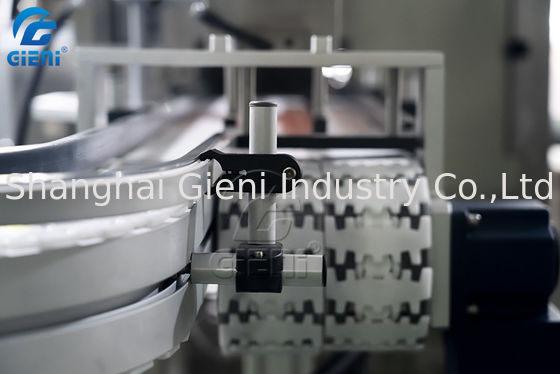 Automatic Single Nozzle Gear Pump Filling And Cooling Line For Ball Balm