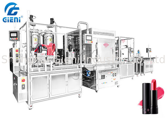 4 Nozzles Full Silicone Mold Lipstick Filling Machine