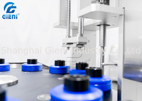 1-100ML Single Nozzle Rotary Type Mascara  Filling Machine 30PCS/M With 2 Tanks