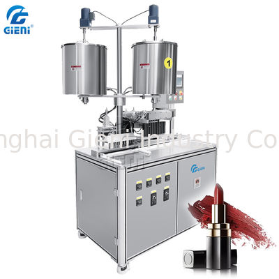 Semi Automatic 12 Nozzles Lipstick Filling Machine