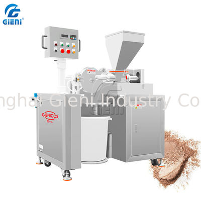 20KG/Hour Cosmetic Powder Press Machine 380V Screw High Speed Pulverizer