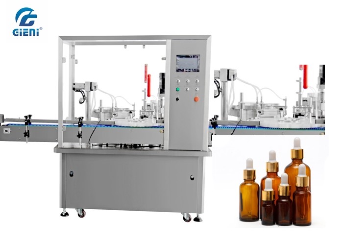 High Precision Automatic Liquid Filling Machine For Essential Oil Glass Container