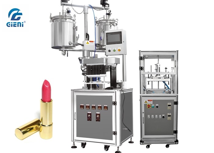 20L Stainless Steel Tank Lipstick Filling Machine with Mould Releaser