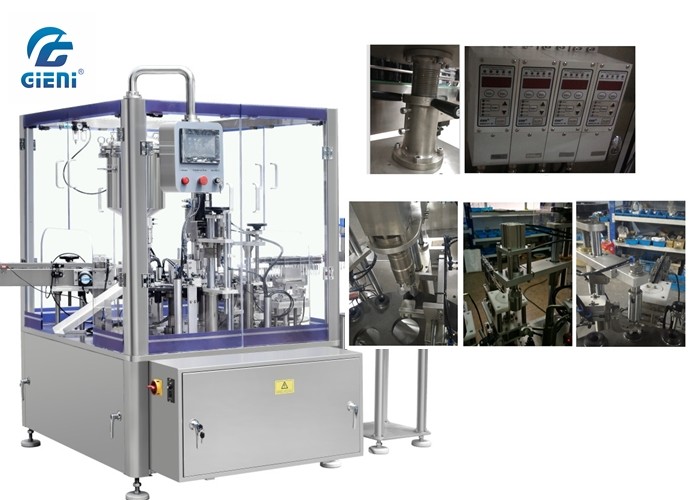 High Performance Cosmetic Tube Filling Machine 50 Pieces Per Minute