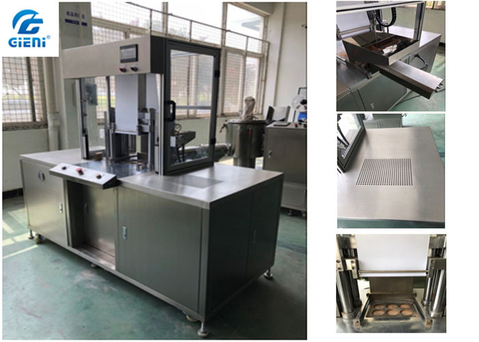 AC380V  Cosmetic Powder Compacting Machine For Cosmetic Powder In Aluminum Pan, Pressing Machine