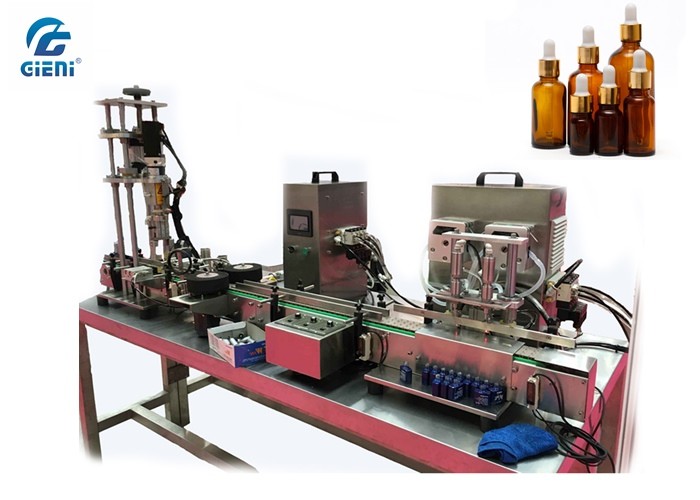 Semi - Auto Essential Oil Liquid Cosmetic  Filling Machine With Peristaltic Pump