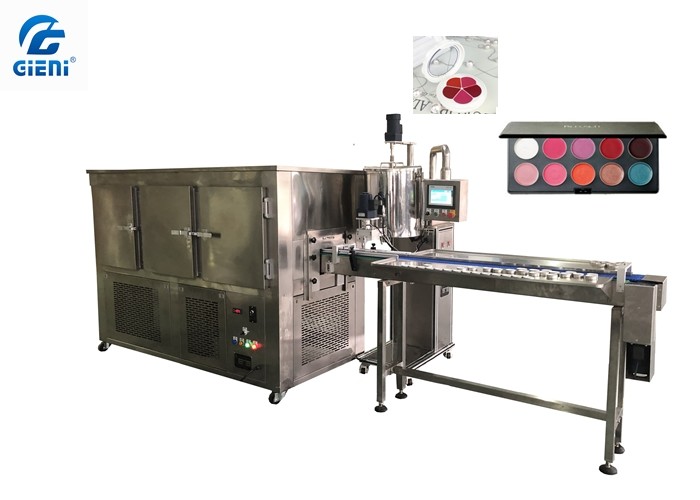 Aluminum Pan Color Cosmetic Lipstick Filling Machine Large Producing Capacity