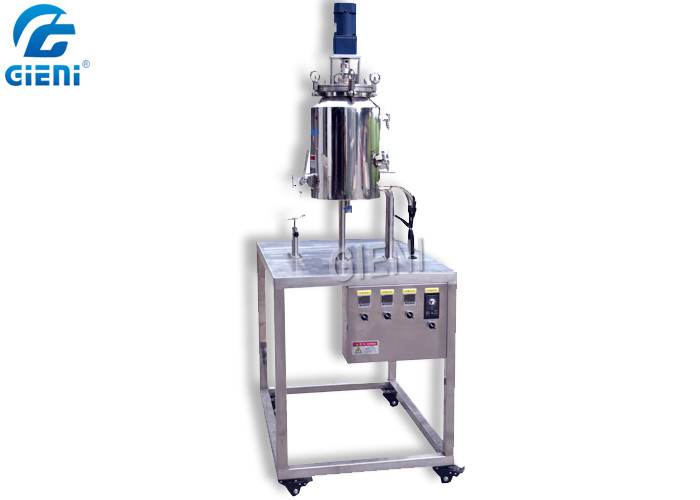 Hand Pouring Type Lipstick Filling Machine 10L - 50L Volume With SUS304 Table