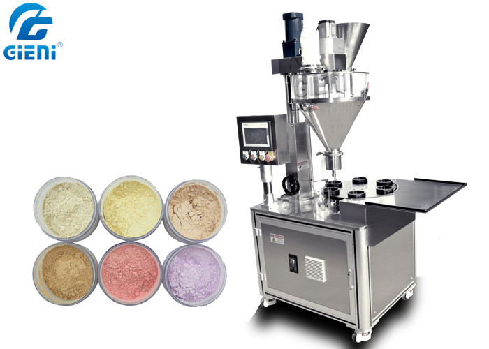 SUS304 Muti - Color Loose Powder Filling Machine With Power Weigher