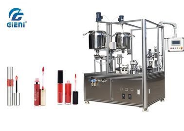 Good price Semi - Automatic Lip Gloss Filling Machine Rotary Type With 24~30pcs/Min Capacity online