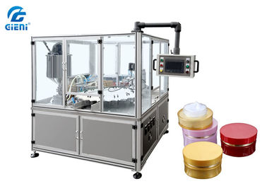 Good price Automatic Cosmetic Cream Filling Machine 2 Nozzles High Stability online