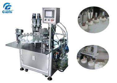 Good price Two Nozzles Essential Oil Filling Machine 30 Bottles Per Minute , 3 Persons Operator online