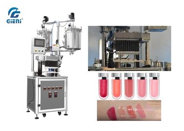 Good price 20L Double Layer Tank Lip Gloss Production Machine With Servo Motor online
