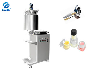 Good price 20L Double Layer Bucket Cosmetic Filling Machine Vertical Type For Eyeshadow Cream online