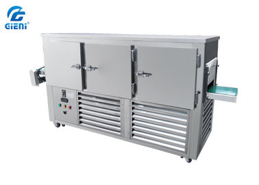 Good price 3.5 Meters Cosmetic Filling Machine Lipstick Cooling Tunnel With 5P Chilling Compressor online