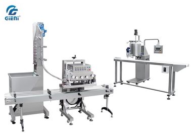 Good price Spindle Type Jar Filling Machine SUS304 For Vaseline 1 Year Warranty online