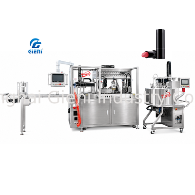 GLU-900 Automatic Lipstick Production Line Screwing Down Station 900pcs/h Multi-Format Machine