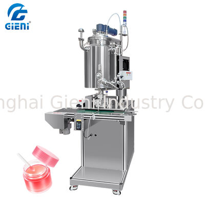 Vertical Type Single Nozzle Mascara Filling Machine With 20L Tank , Easy To Operate