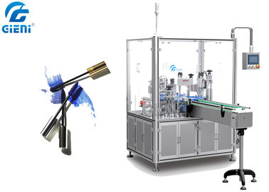 Good price Can Type Rotary Liquid Mascara Filling Machine With Auto Capping System online