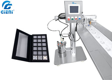 Good price Cosmetic Eyeshadow Power Case Gluing Machine With Touch Screen 0.75KW Power online