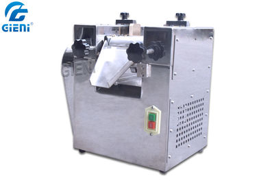 Good price Laboratory Type Cosmetic Filling Machine Lipstick Three Roll Mill Rotate Speed Adjustable online