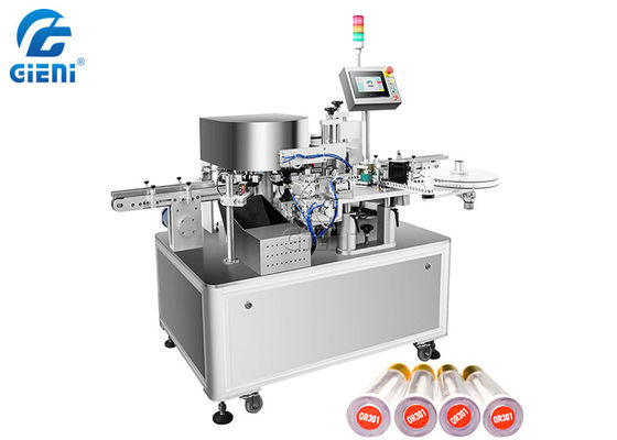 Good price PLC Control 2KW 90pcs/Min Lipstick Labeling Machine online