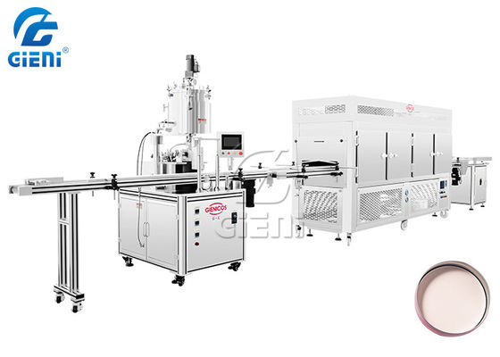 Single Nozzle Filling Cosmetic Powder Press Machine