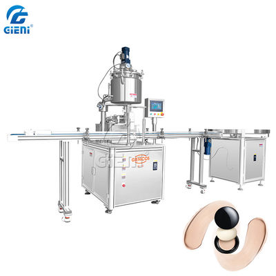 Good price 14ml Eyeshadow Cream Cosmetic Filling Machine With One Nozzle online