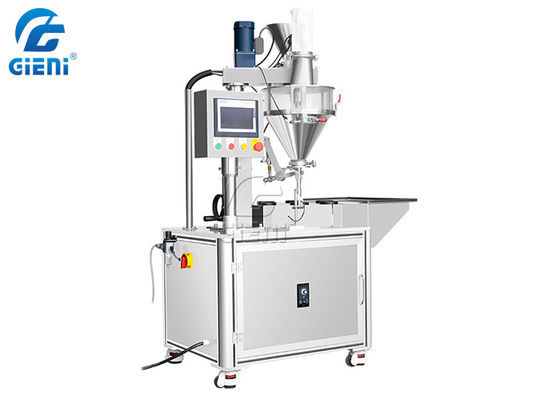 900pcs/H Semi Auto Cosmetic Filling Machine Screw Feeding
