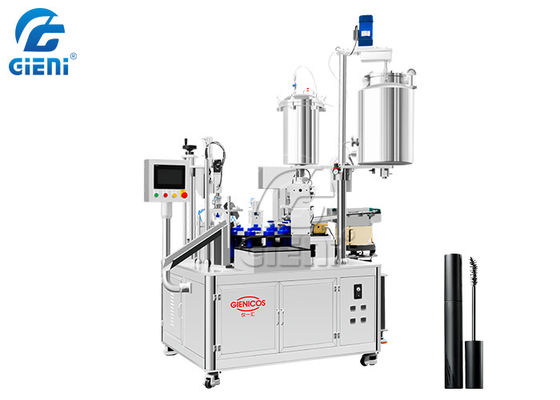 Good price Semi Automatic Rotary Filling And Capping Machine For Mascara Or Lip Gloss online