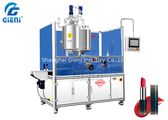 10 Nozzles Hot Filling Machine For Lipstick And Lip Balm